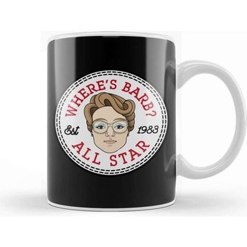 Baskı Dükkanı Stranger Things Barb All Star Converse Logo Kupa
