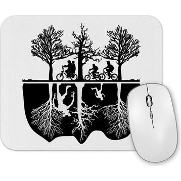 Baskı Dükkanı Stranger Things Bisiklet Mouse Pad