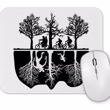 Baskı Dükkanı Stranger Things Bisiklet Mouse Pad