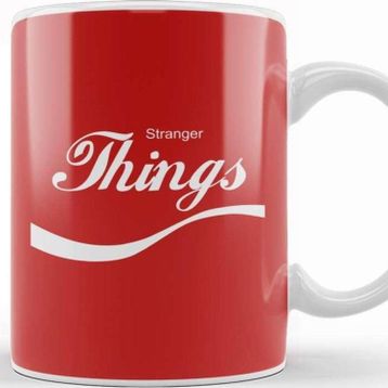 Baskı Dükkanı Stranger Things Coca Cola Kupa