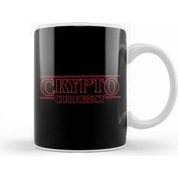 Baskı Dükkanı Stranger Things Crypto Currency Kupa