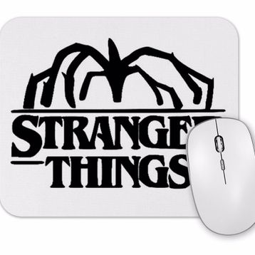 Baskı Dükkanı Stranger Things Demogorgon Logo Mouse Pad