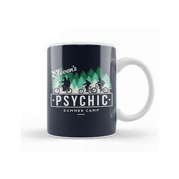 Baskı Dükkanı Stranger Things Elevens Psychic Summer Camp Kupa