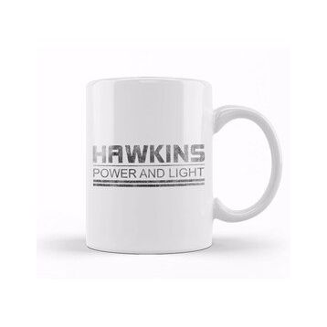 Baskı Dükkanı Stranger Things Hawkins Power And Light Kupa