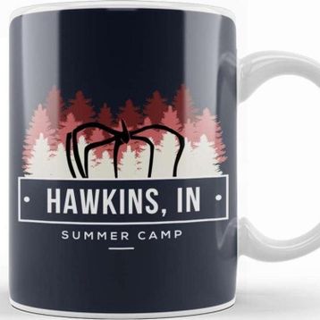 Baskı Dükkanı Stranger Things Hawkins Summer Camp Kupa