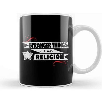 Baskı Dükkanı Stranger Things Is My Religion Kupa