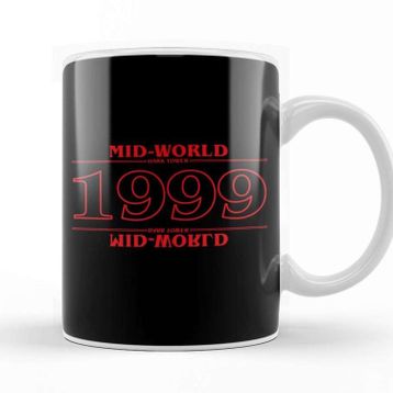 Baskı Dükkanı Stranger Things Mid World 1999 Dark Tower Kupa