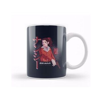 Baskı Dükkanı Stranger Things Nancy Wheeler Japanese Text Kupa