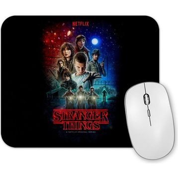 Baskı Dükkanı Stranger Things Netflix Mouse Pad
