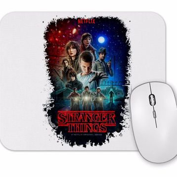 Baskı Dükkanı Stranger Things Netflix Mouse Pad