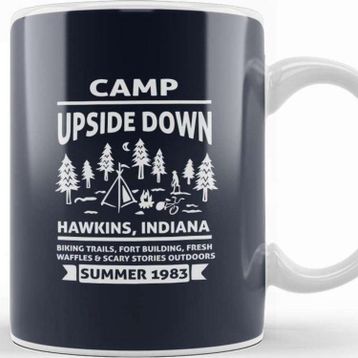 Baskı Dükkanı Stranger Things Upside Down Porselen Kupa