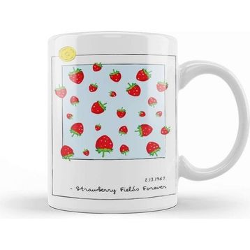 Baskı Dükkanı Strawberry Fields Forever Kupa