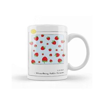 Baskı Dükkanı Strawberry Fields Forever Kupa