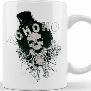 Baskı Dükkanı Strawhat One Piece Yohohoho Kupa