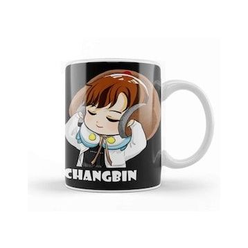 Baskı Dükkanı Stray Kids Changbin Chibi Kupa