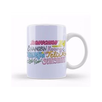 Baskı Dükkanı Stray Kids Cute Names Kupa