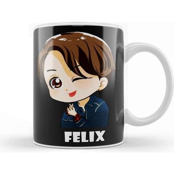 Baskı Dükkanı Stray Kids Felix Chibi Kupa