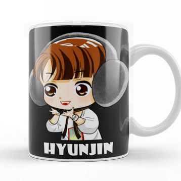 Baskı Dükkanı Stray Kids Hyunjin Chibi Kupa