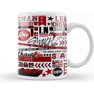 Baskı Dükkanı Stray Kids K Pop Kupa