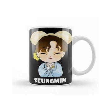 Baskı Dükkanı Stray Kids Seungmin Chibi Kupa