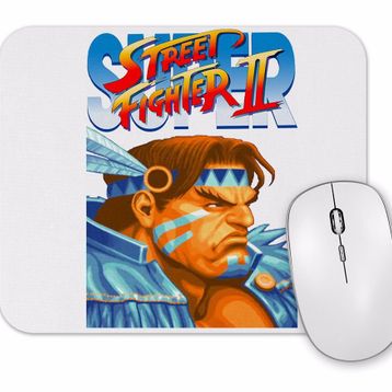 Baskı Dükkanı Street Fighter 2 Thunder Hawk 01 Mouse Pad