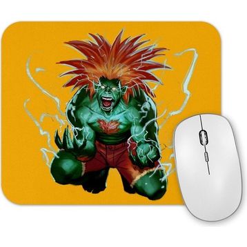 Baskı Dükkanı Street Fighter Blanka Mouse Pad