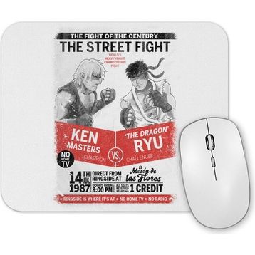 Baskı Dükkanı Street Fighter the Street Fight Mouse Pad