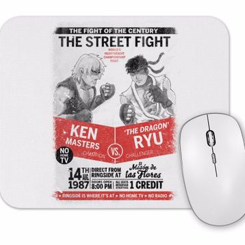 Baskı Dükkanı Street Fighter the Street Fight Mouse Pad