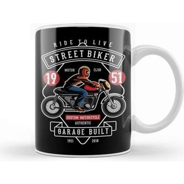 Baskı Dükkanı Streetbiker Custom Motorcycle Kupa