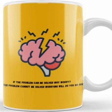 Baskı Dükkanı Stress Awareness Month Kupa