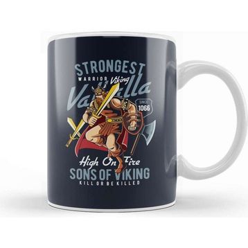 Baskı Dükkanı Strongest Warrior Viking Valhalla Kupa