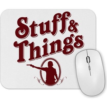 Baskı Dükkanı Stuff Things Mouse Pad