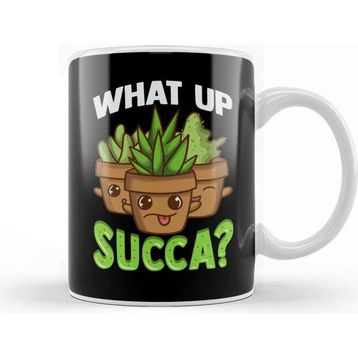 Baskı Dükkanı Succulent Porselen Kupa