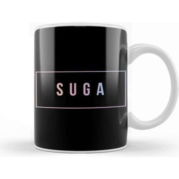 Baskı Dükkanı Suga Bts Simple Suga Bts Fan Kupa