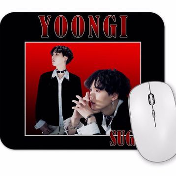 Baskı Dükkanı Suga Yoongi Bts Mouse Pad