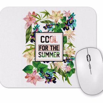 Baskı Dükkanı Summer Flowers Mouse Pad