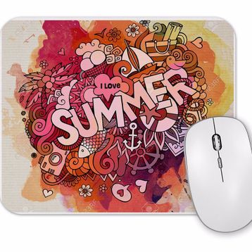 Baskı Dükkanı Summer Mouse Pad