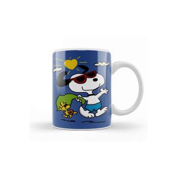 Baskı Dükkanı Summer Snoopy 01 Kupa