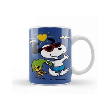 Baskı Dükkanı Summer Snoopy 01 Kupa