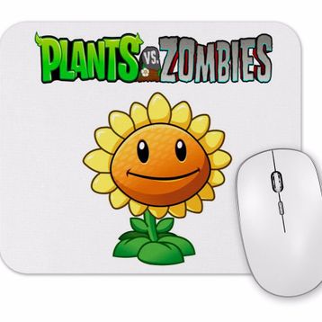 Baskı Dükkanı Sunflower Plants ve Zombies Mouse Pad