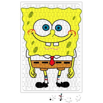 Baskı Dükkanı Sunger Bob 240 Parça Puzzle