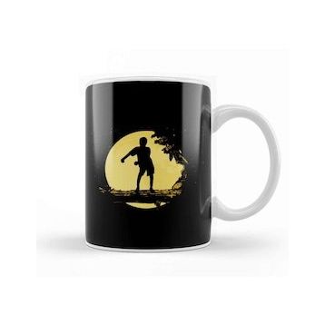 Baskı Dükkanı Sunset Flossing Silhouette Kupa