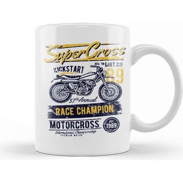 Baskı Dükkanı Super Cross Race Champion Kupa