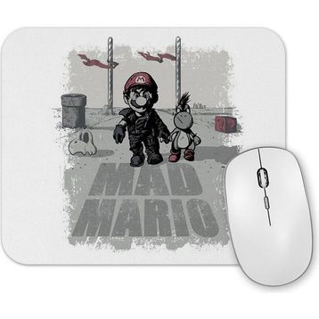 Baskı Dükkanı Super Mario Atari Mad Mario Mouse Pad