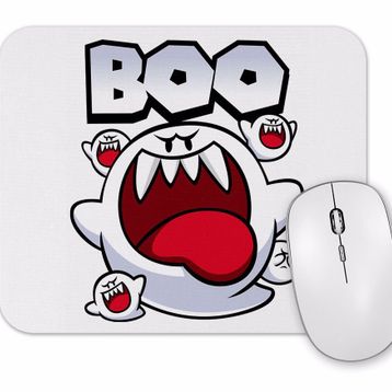 Baskı Dükkanı Super Mario Boo Mouse Pad