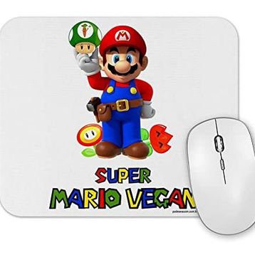 Baskı Dükkanı Super Mario Vegan Mouse Pad
