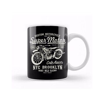 Baskı Dükkanı Super Motor Brooklyn Kupa