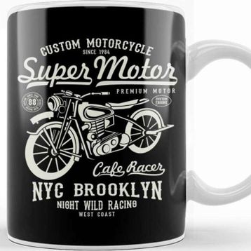Baskı Dükkanı Super Motor Brooklyn Kupa