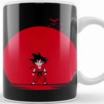 Baskı Dükkanı Super Saiyan Dbz Red Moon Kupa