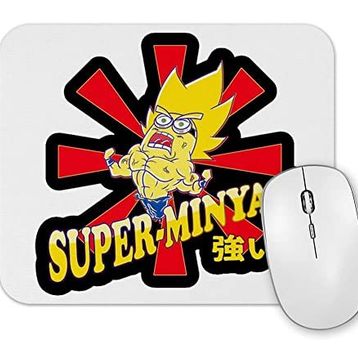 Baskı Dükkanı Super Süper Minion Minyan Mouse Pad